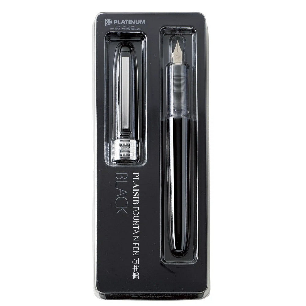 CANETA TINTEIRO PLAISIR PLATINUM 0.5 BLACK PGB-1000 1-3