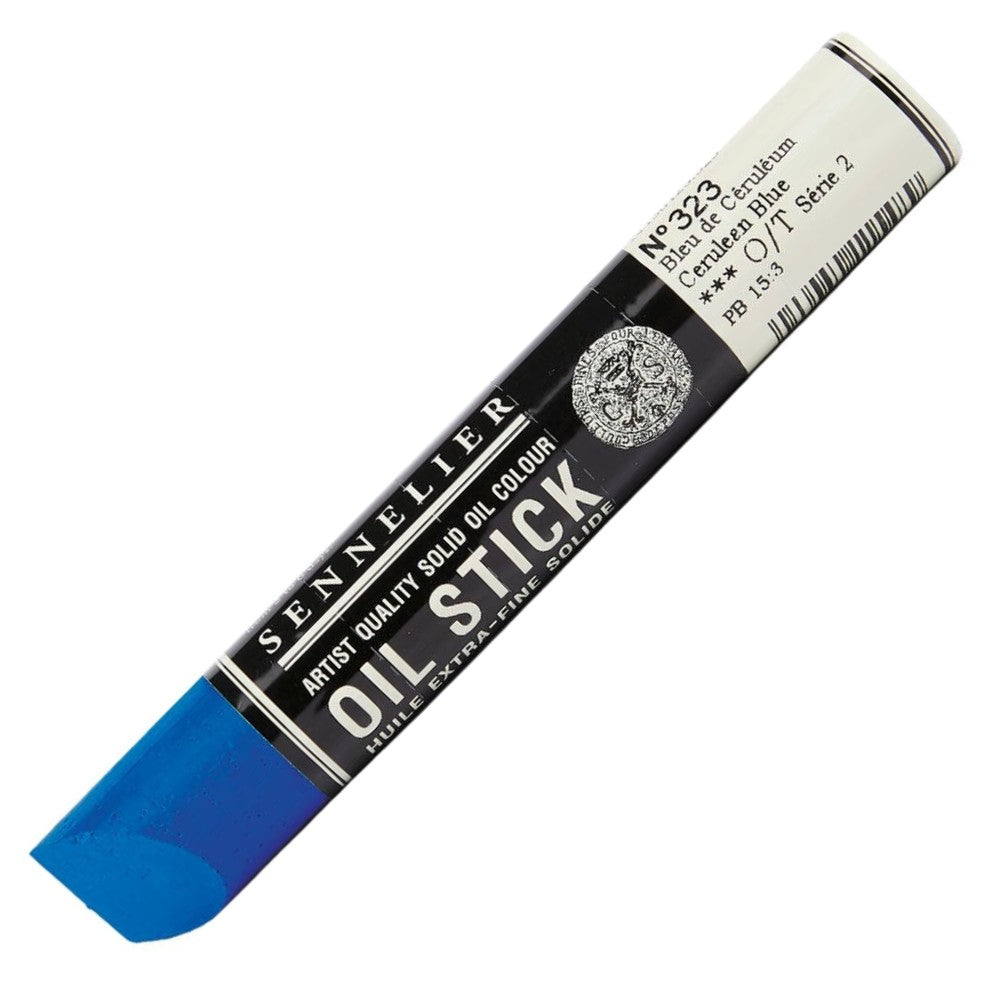 BASTAO OLEO SENNELIER EXTRA FINE 38ML S2 323 CERULEAN BLUE