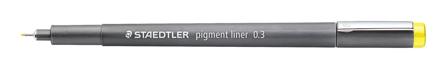 CANETA STAEDTLER PIGMENT LINER 0.3MM AMARELO