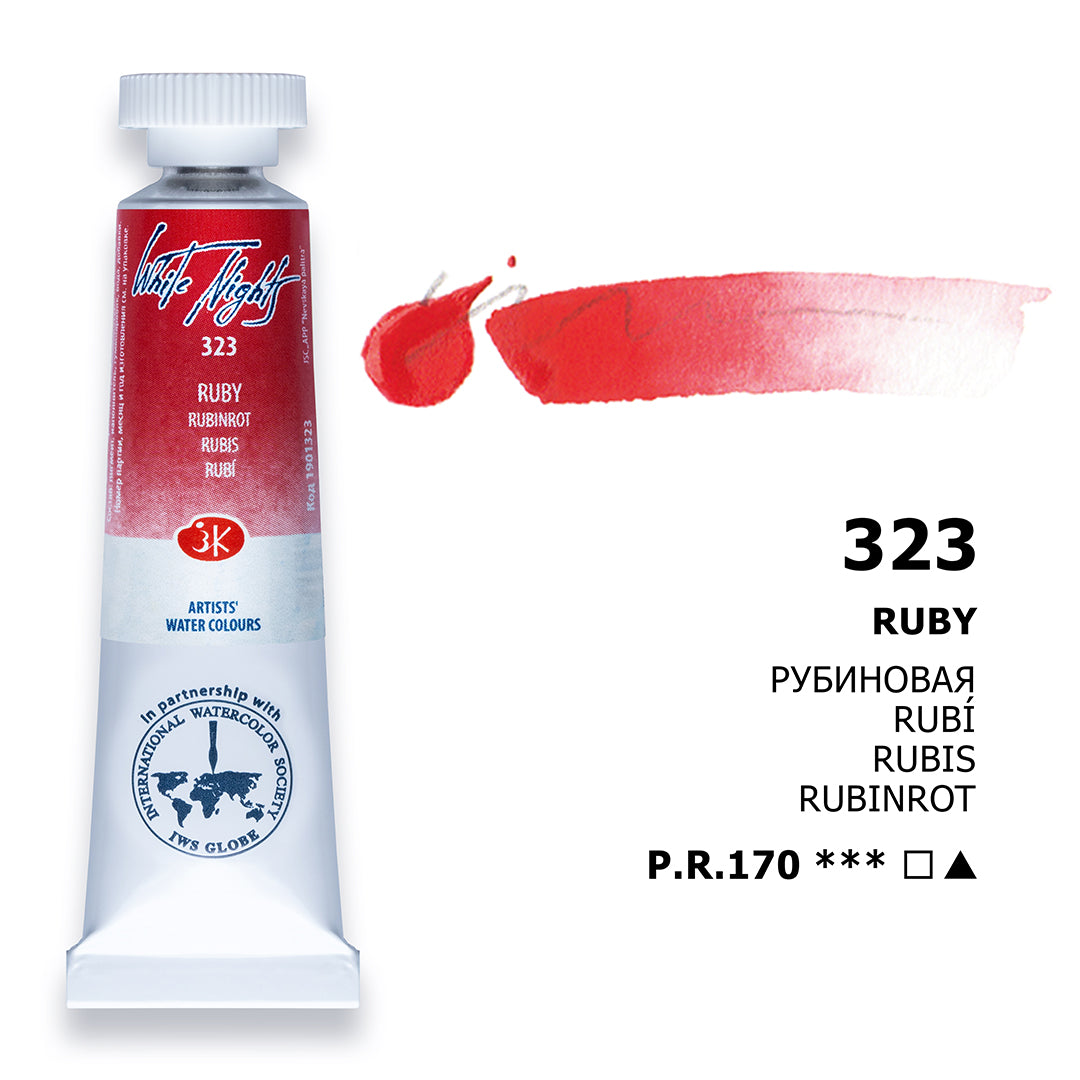 AQUARELA WHITE NIGHTS 323 RUBY 10ML S1