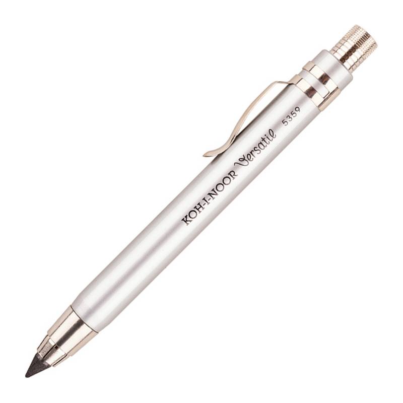 LAPISEIRA 5,6mm KOH-I-NOOR 5359 PRATA METAL C/CLIP