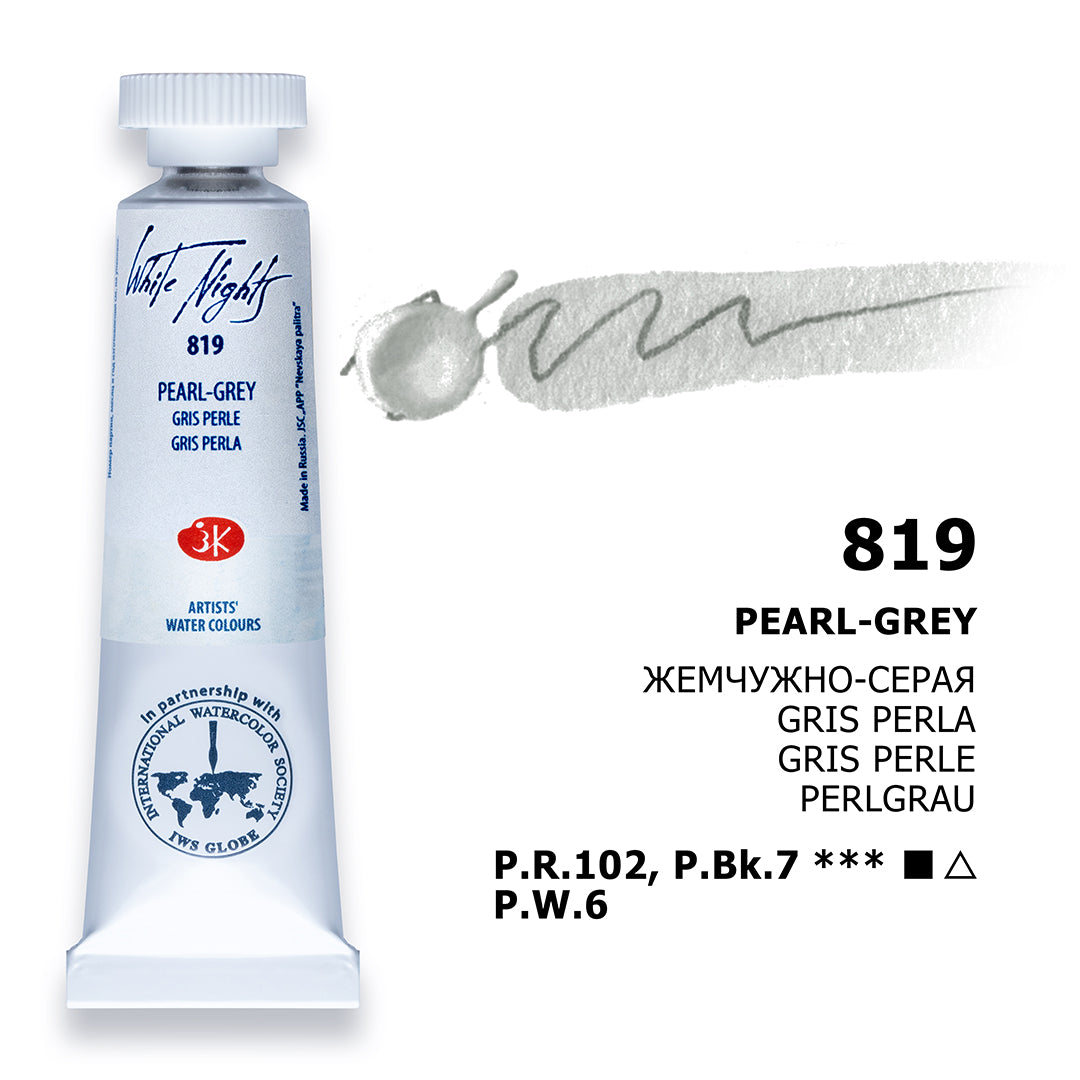 AQUARELA WHITE NIGHTS 819 PEARL GREY (NEW) 10ML S1