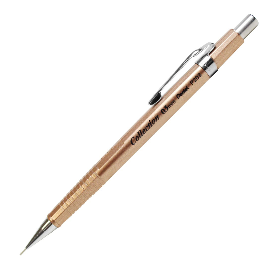 LAPISEIRA 0,3mm PENTEL P203 DOURADA