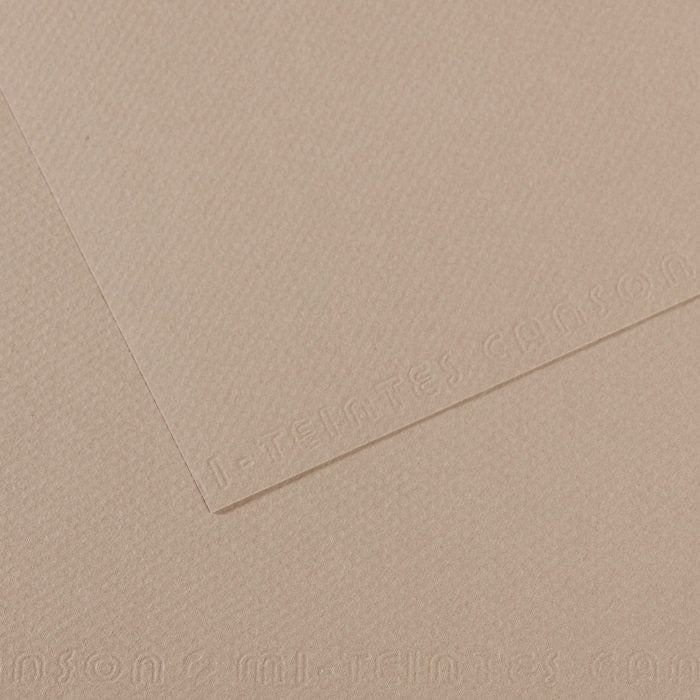 PAPEL CANSON MI-TEINTES 160g/m2 A2 122 CINZA FLANELA