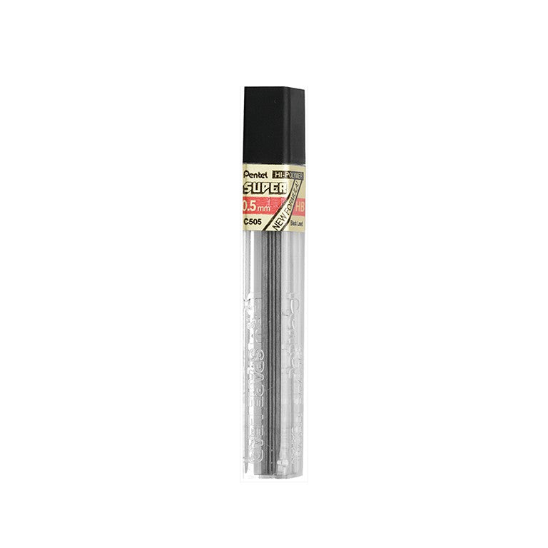 GRAFITE PENTEL 0,5MM HB 12 MINAS