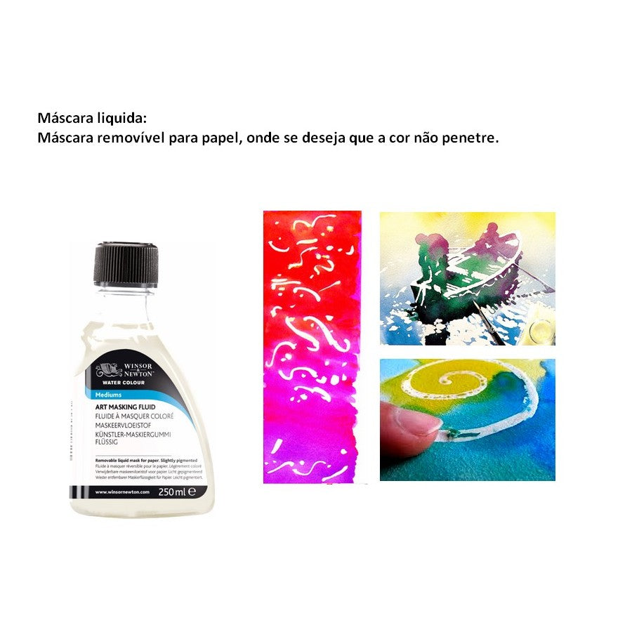 MASCARA LIQUIDA WINSOR NEWTON 250ML