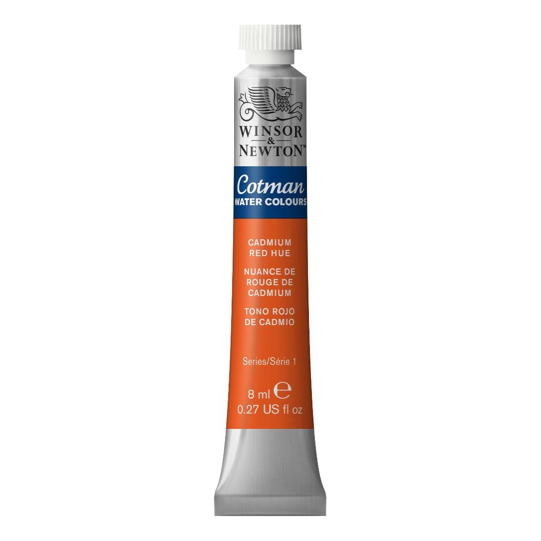 AQUARELA WINSOR NEWTON COTMAN 083 CADMIUM RED (ANT 095)