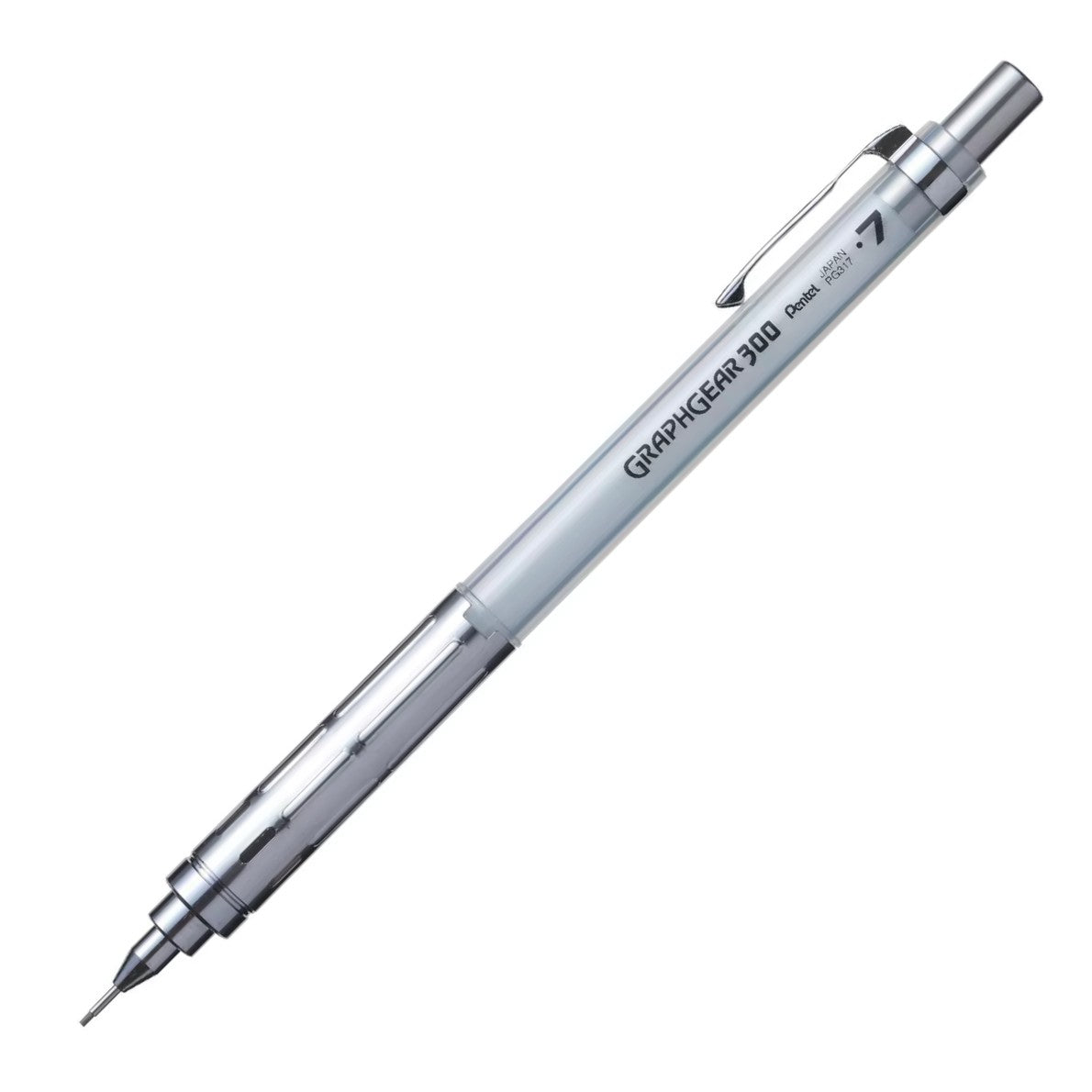 LAPISEIRA 0,7MM PENTEL GRAPHGEAR 300 BRANCA