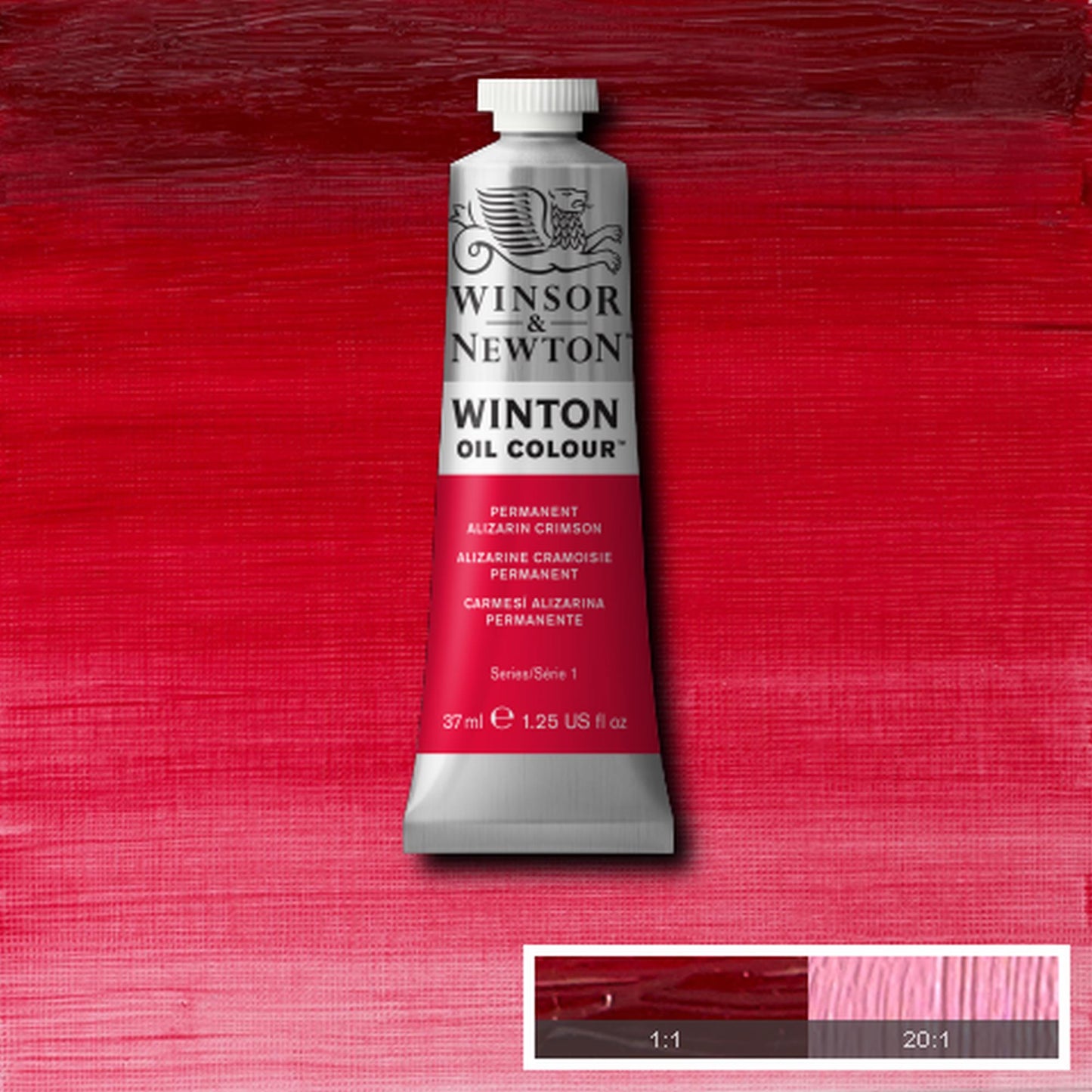OLEO WINSOR NEWTON WINTON 37ML 468 ALIZARIN CRIMSON