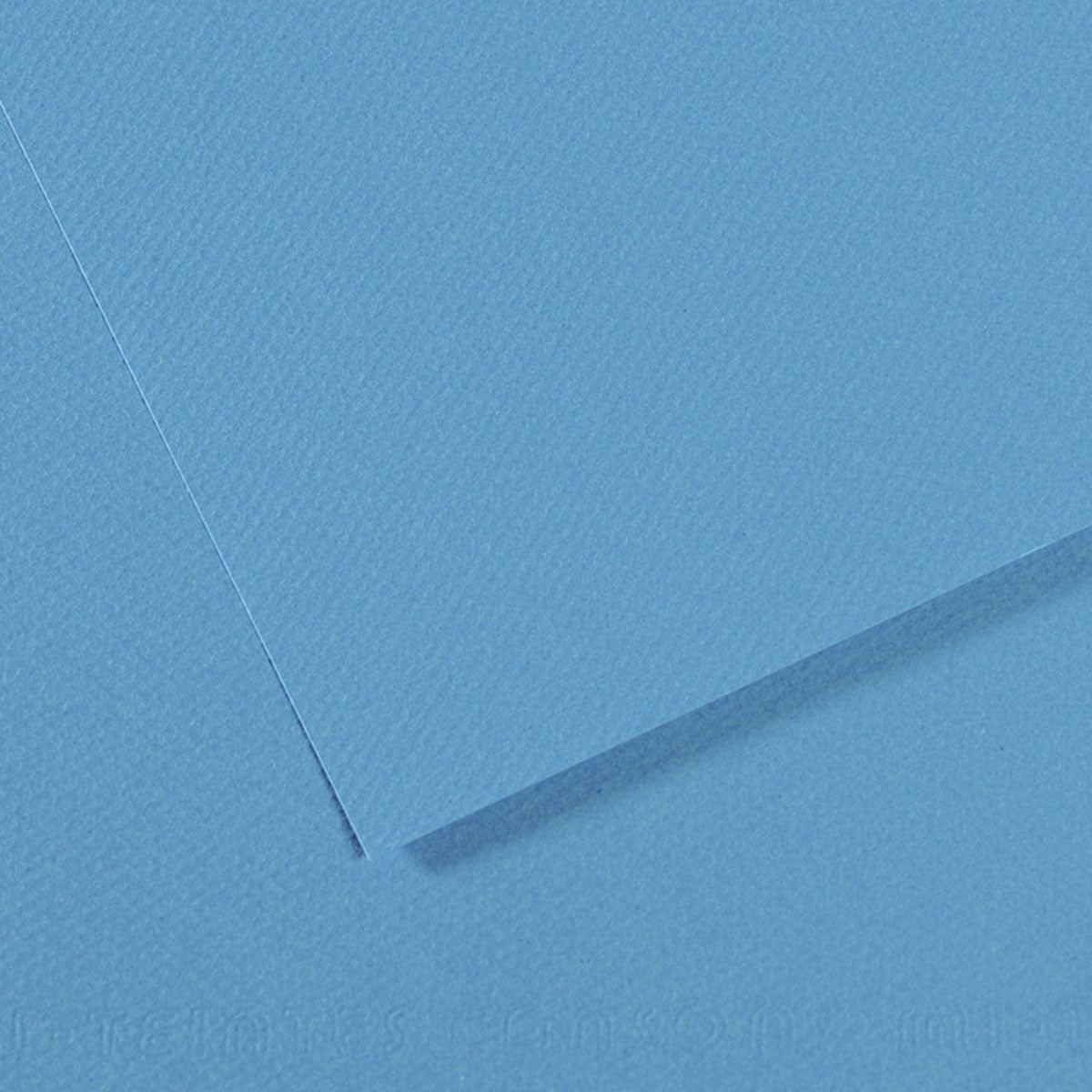 PAPEL CANSON MI-TEINTES 160G/M2 A2 595 AZUL TURQUESA