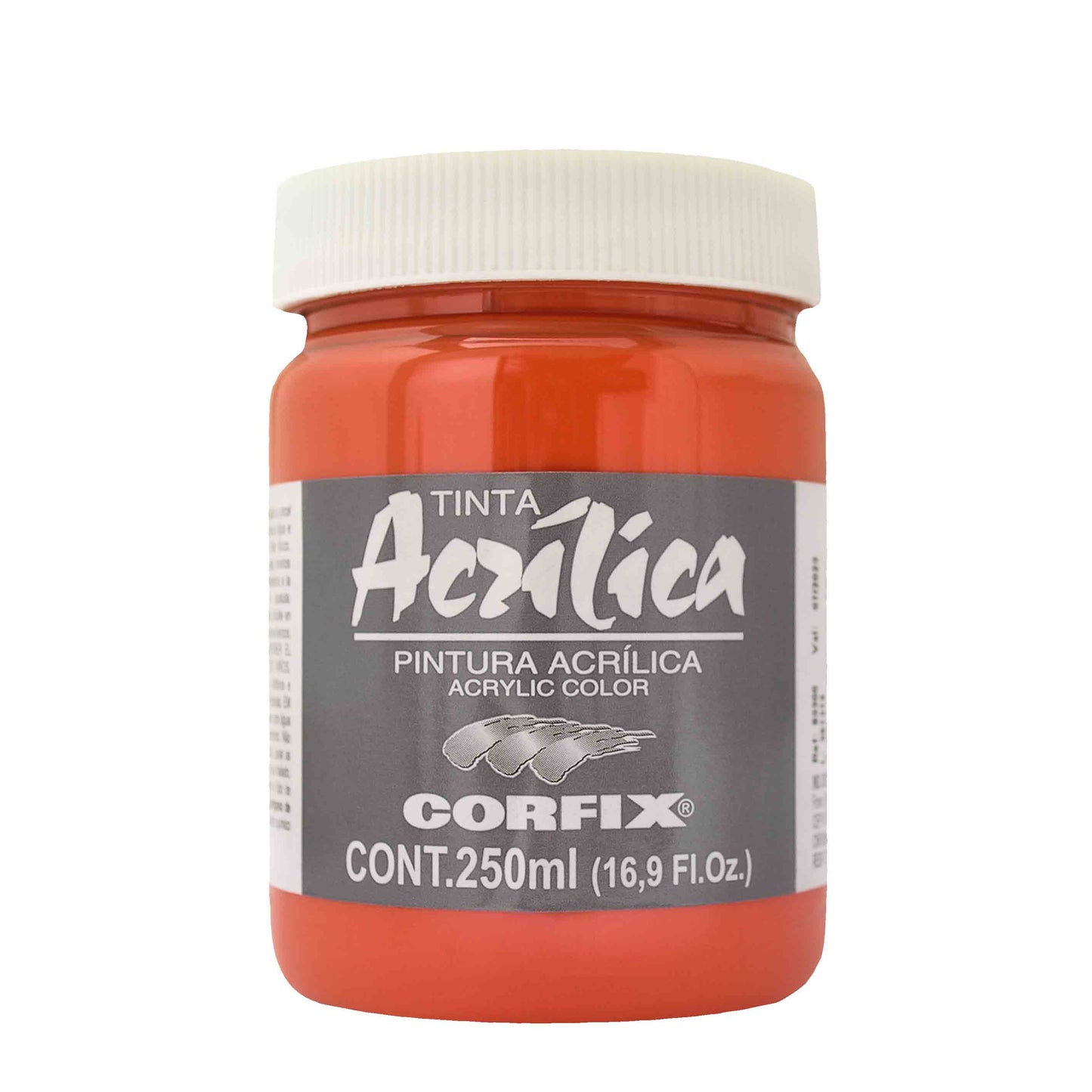 ACRILICA CORFIX 250ML 128 VERMELHO CADMIO CLARO (IMIT)