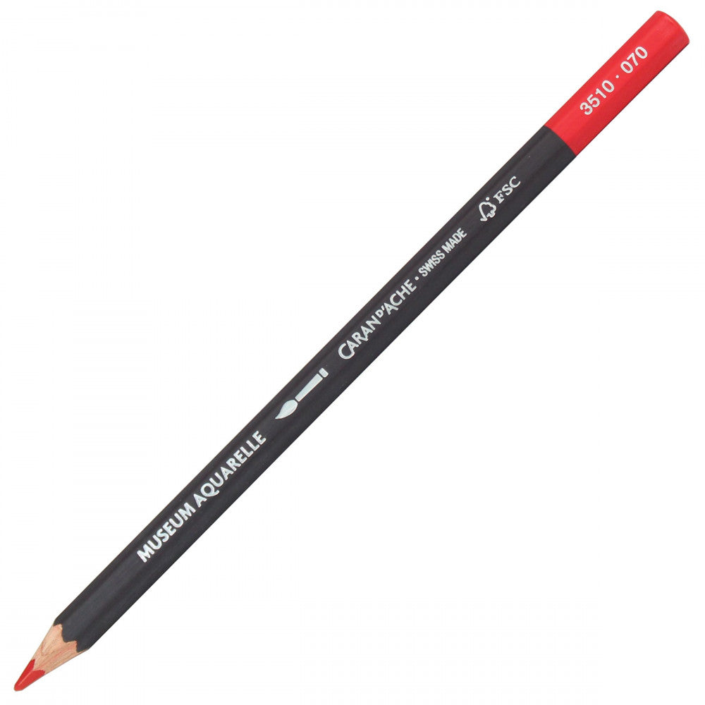 LAPIS AQUARELAVEL CARAN D´ACHE MUSEUM 070 SCARLET 3510070