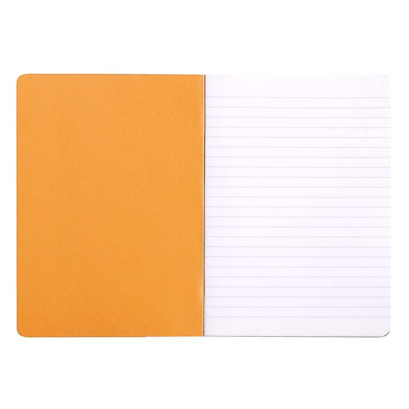 BLOCO RHODIA CLASSIC ORANGE GRAMPEADO A5 48FLS 119188C