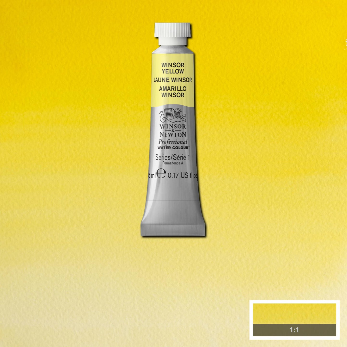 AQUARELA WINSOR NEWTON ARTISTS 5ml 730 WINSOR YELLOW S1