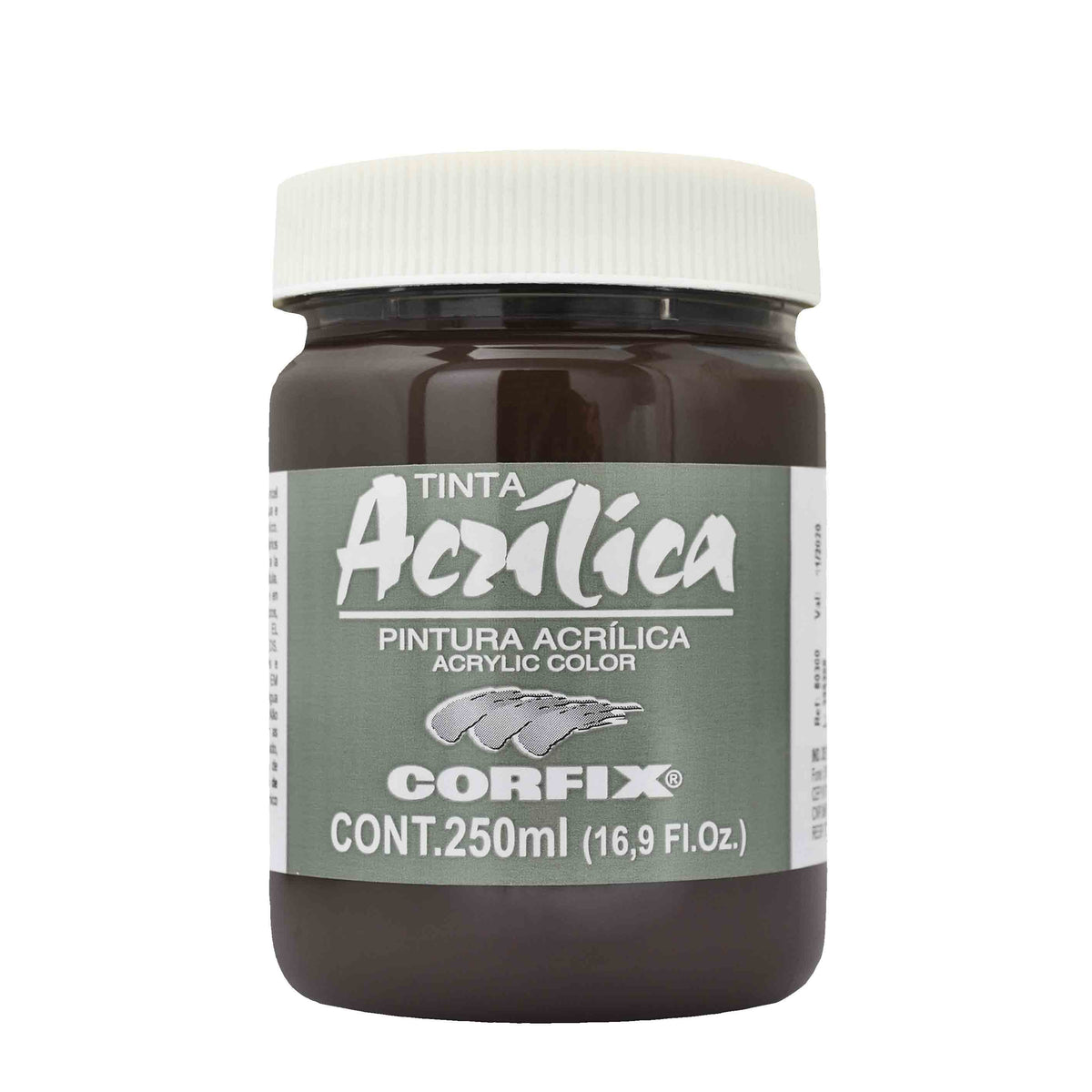 ACRILICA CORFIX 250ML 64 MARROM VAN DICK