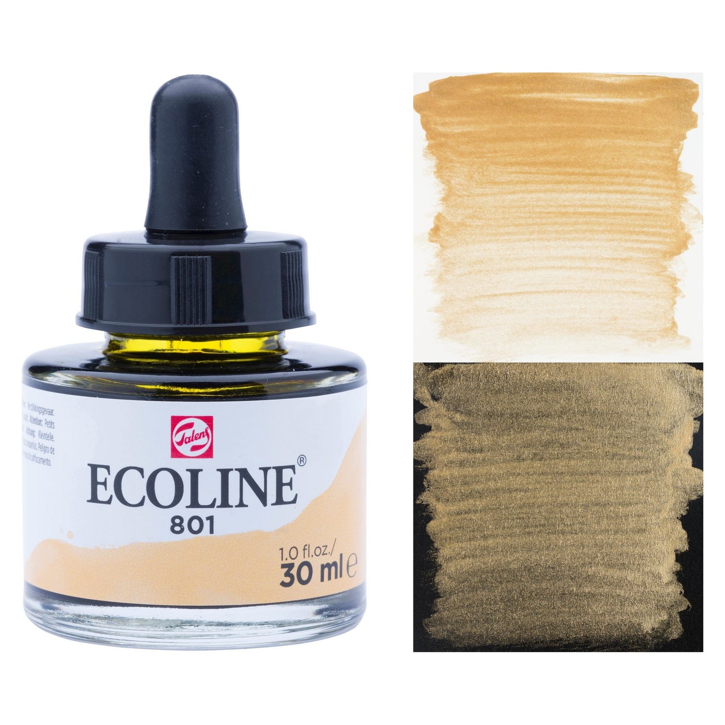AQUARELA TALENS ECOLINE 30ml GOLD