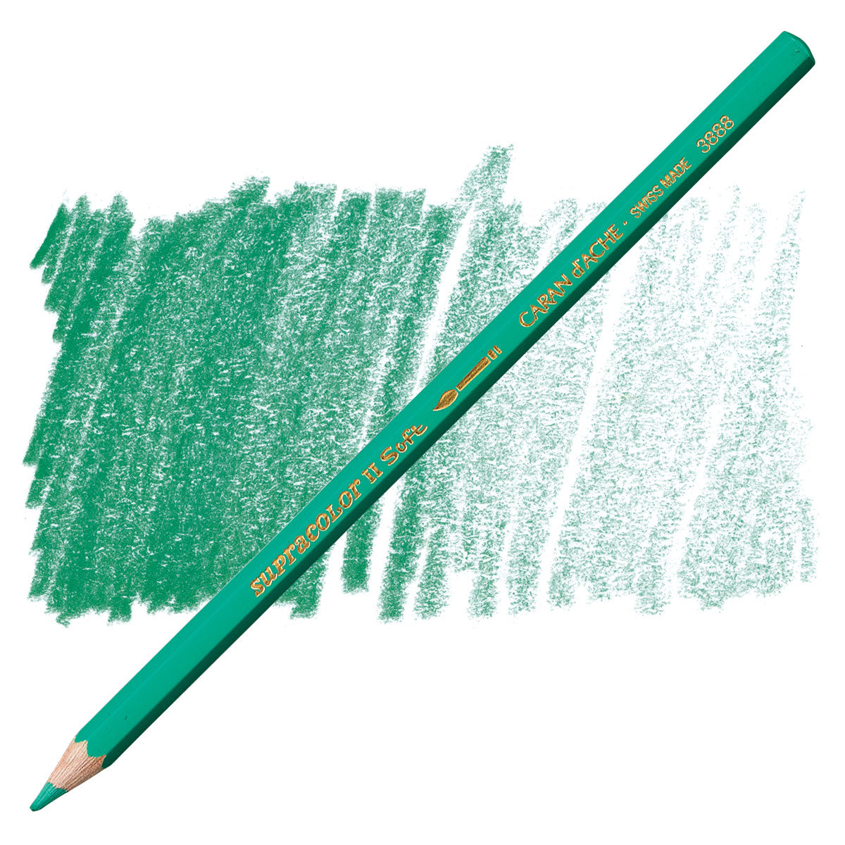 LAPIS AQUARELAVEL CARAN D´ACHE SUPRACOLOR 215 GREYISH GREEN 3888215