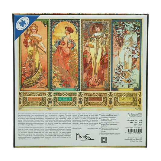 QUEBRA CABECAS PUZZLE PAPERBLANKS 1000 PCS THE SEASONS (1900) PA1398-4