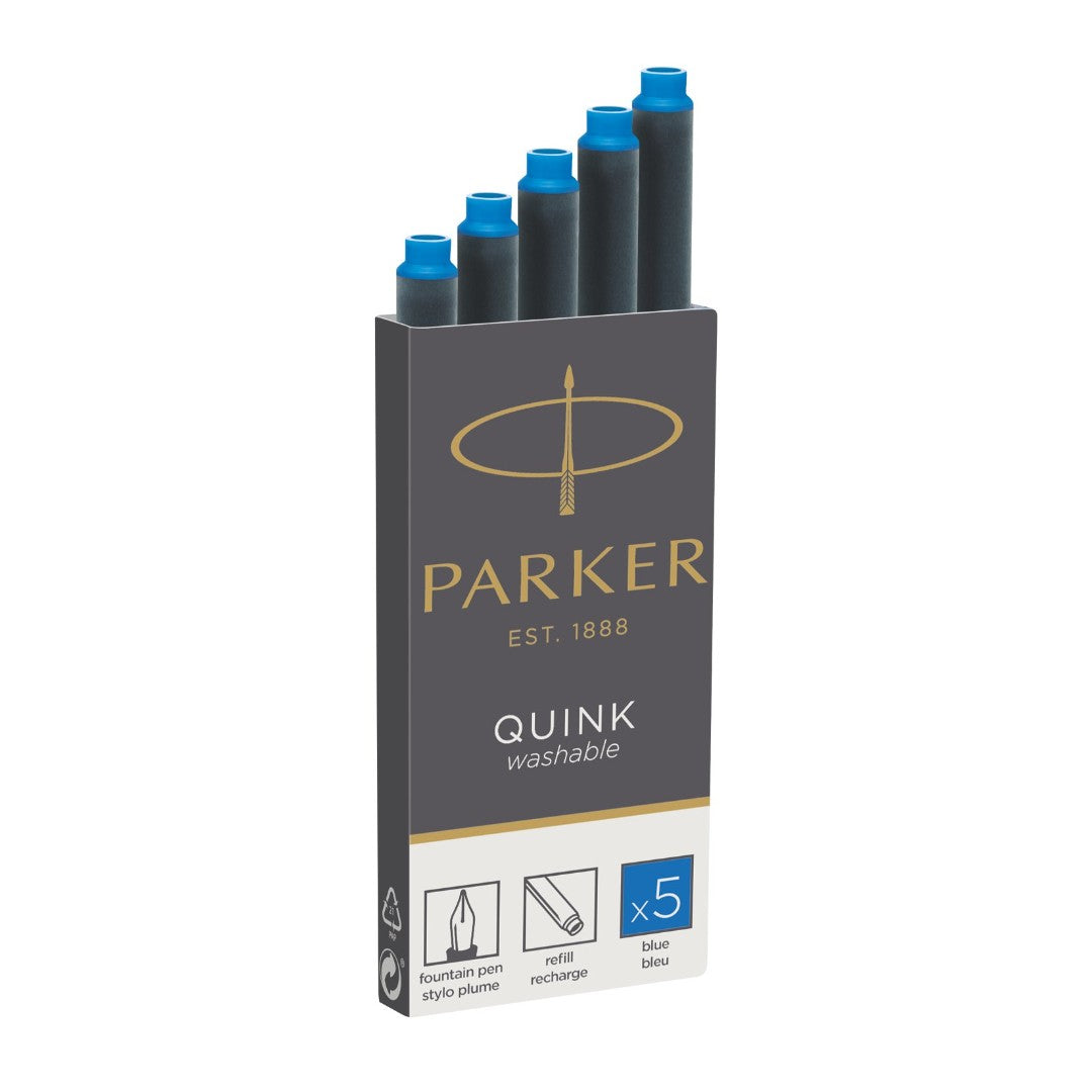 CARTUCHO TINTA PARKER QUINK AZUL LAVAVEL 3016031PP