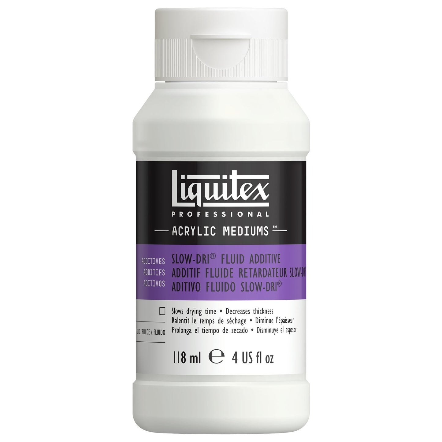 MEDIUM LIQUITEX FLUIDIFICADOR SECAGEM LENTA (SLOW DRY) 118ML