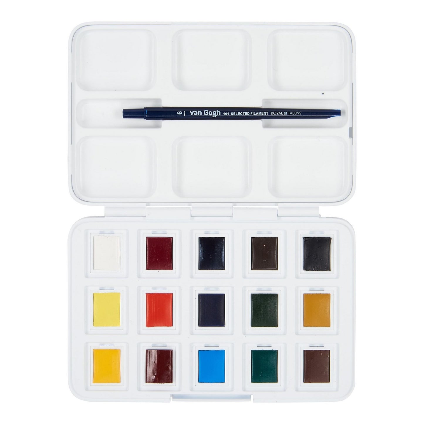 ESTOJO AQUARELA TALENS VAN GOGH 12+3 HALF PAN POCKET