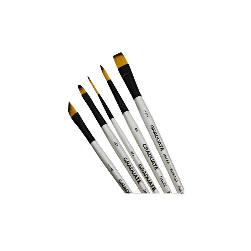 ESTOJO PINCEIS DALER ROWNEY GRADUATE WATERCOLOUR SET C/ 05