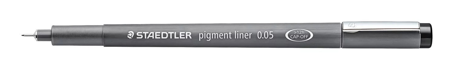 CANETA STAEDTLER PIGMENT LINER 0.05MM PRETO