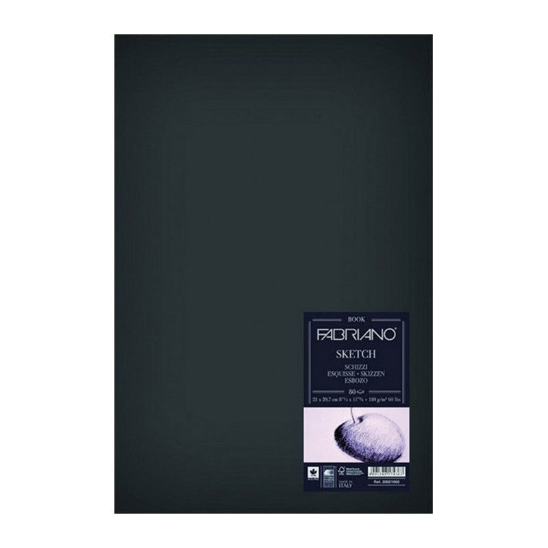BOOK FABRIANO SKETCH A4 110g/m2 80FLS PORTRAIT 19100002