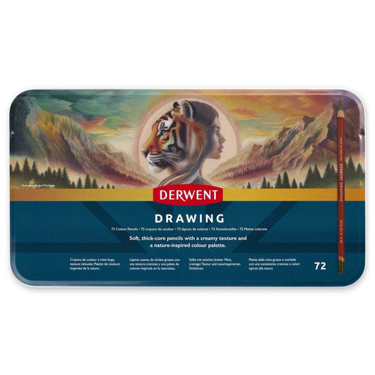LAPIS ESBOÇO DERWENT DRAWING 72 CORES