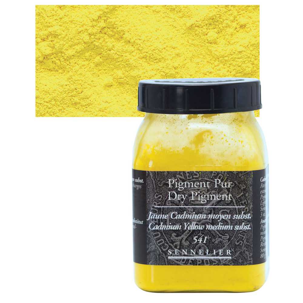 PIGMENTO PURO SENNELIER 541 CADMIUM YELLOW MEDIUM 80g S2