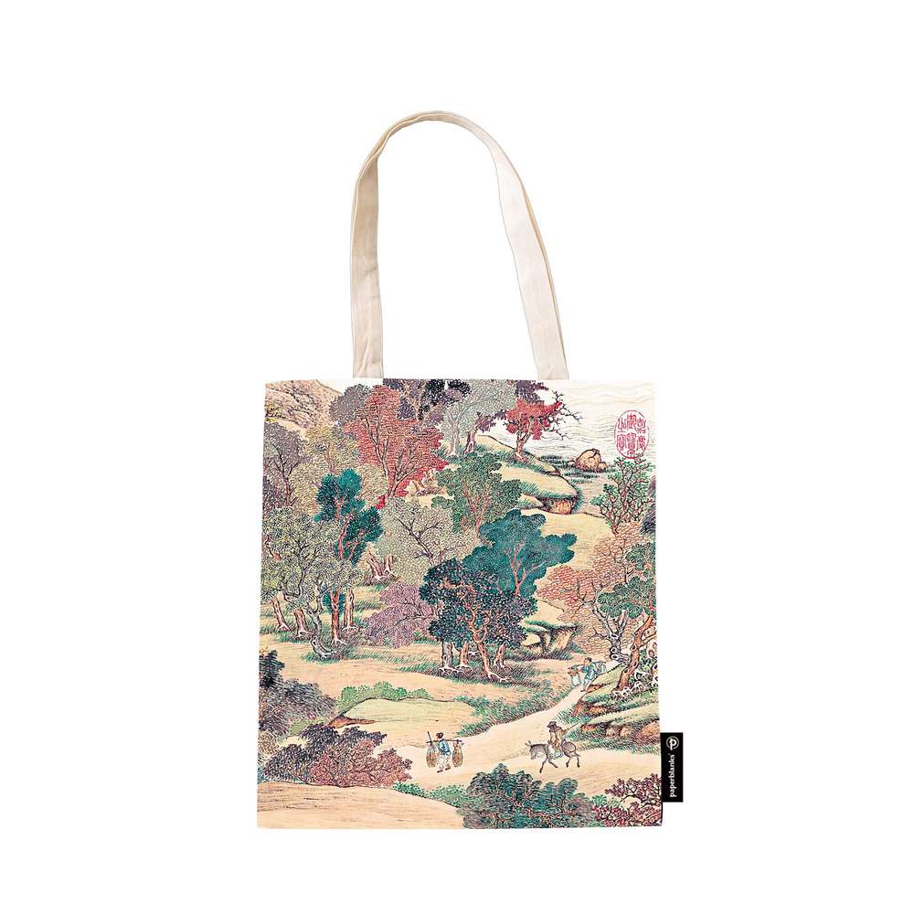 PAPERBLANKS CANVAS BAG GOLDEN AGE OF PROSPERITY PA9978-9