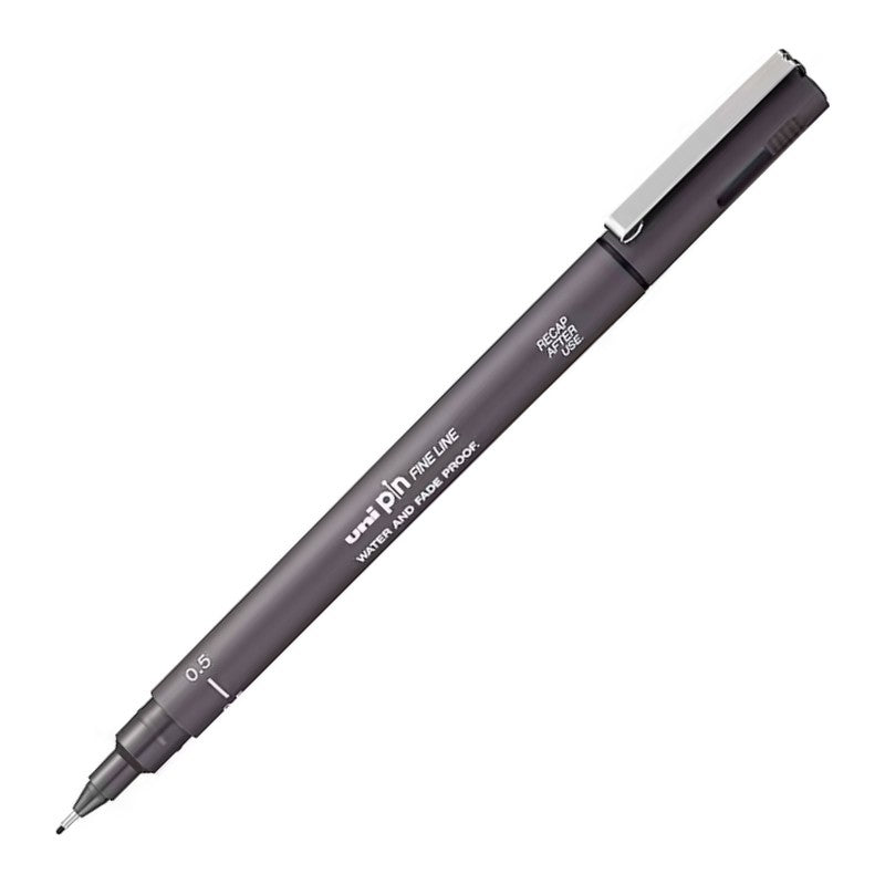 CANETA MITSUBISHI UNIPIN 0,5 DARK GREY