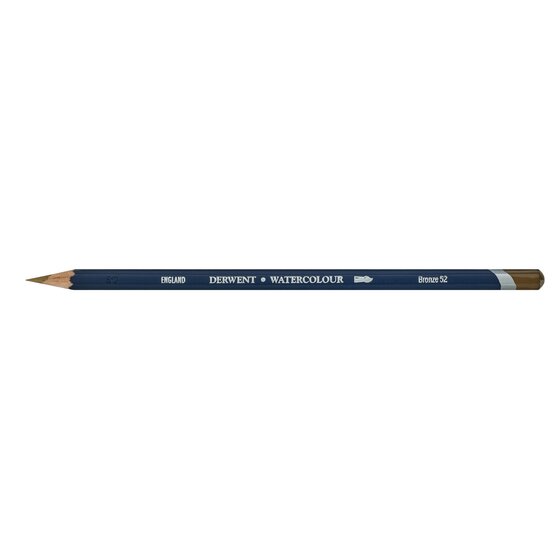 LAPIS AQUARELAVEL DERWENT WATERCOLOUR 52 BRONZE
