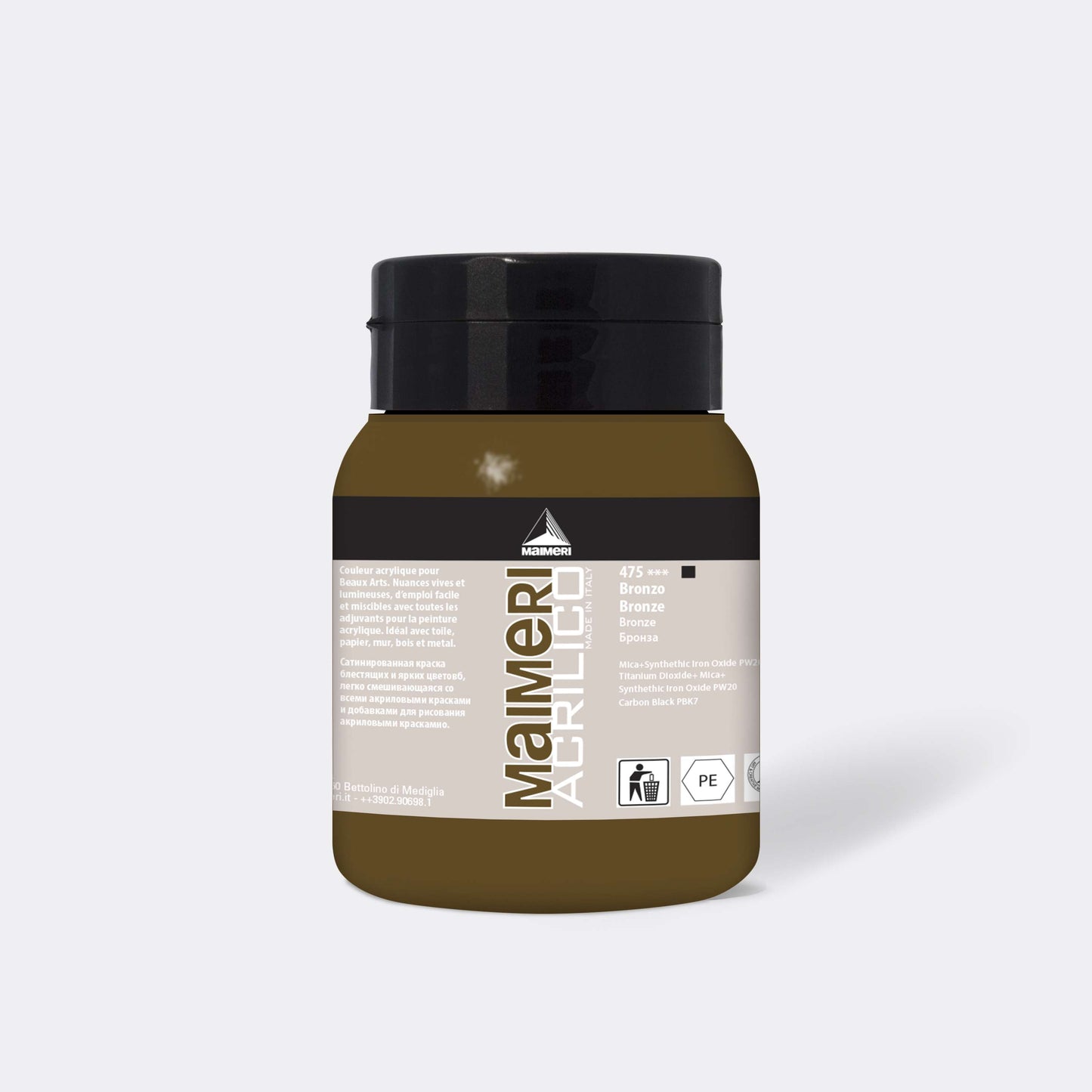 ACRILICA MAIMERI ACRILICO 0500ML 475 BRONZE METALICO