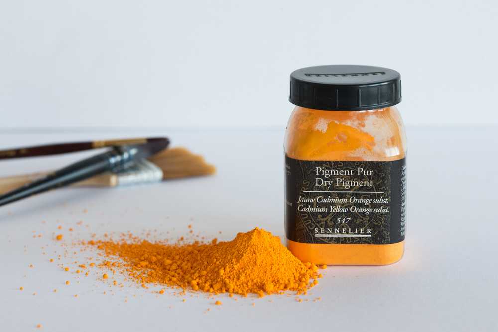 PIGMENTO PURO SENNELIER 547 CADMIUM YELLOW ORANGE 110g S3