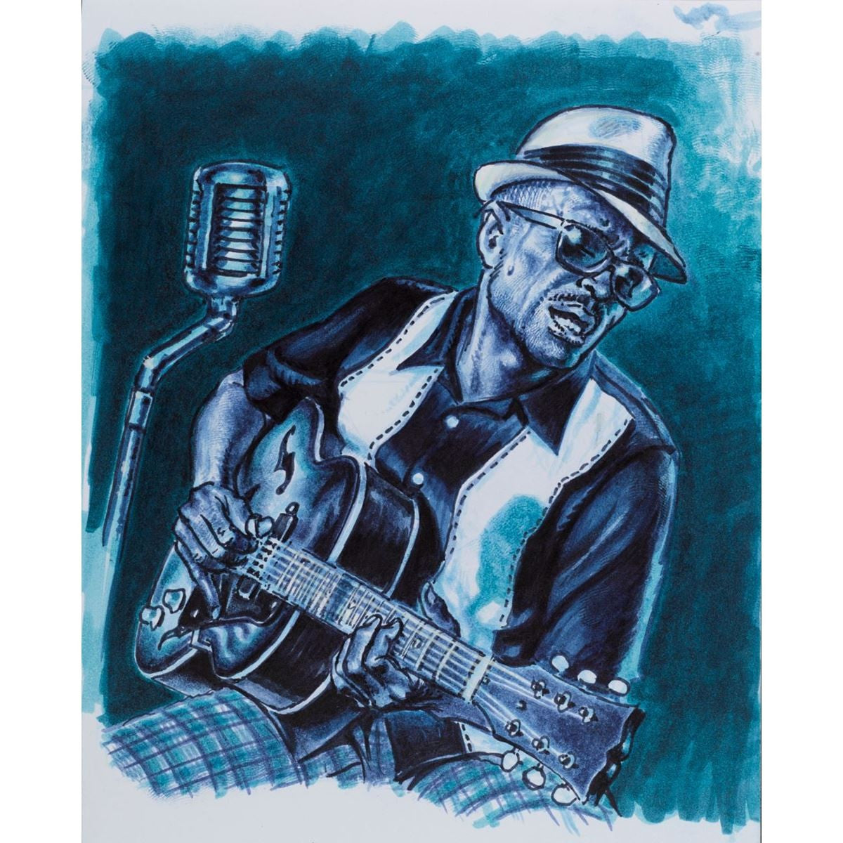CANETA FABER CASTELL PITT 08 THE BLUES 167173