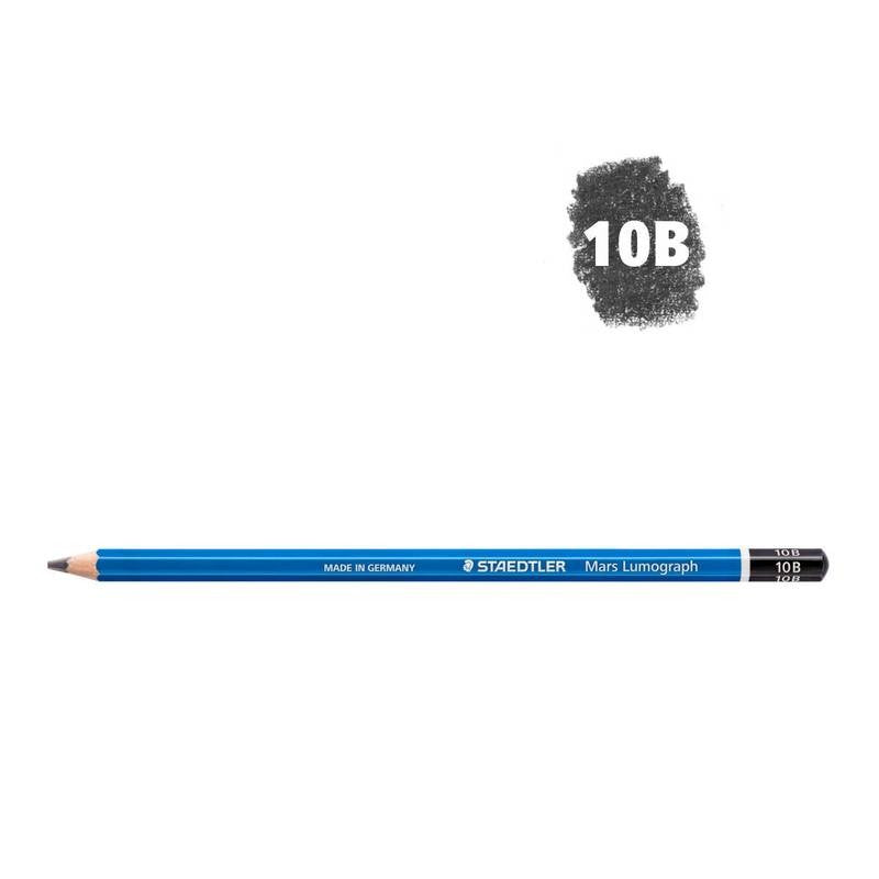 LAPIS GRADUADO STAEDTLER LUMOGRAPH CLASSIC 10B