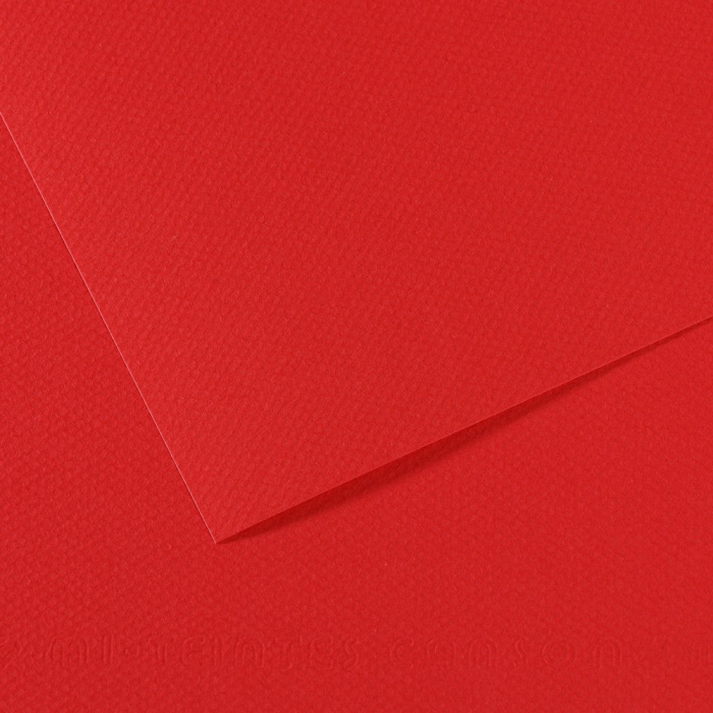 PAPEL CANSON MI-TEINTES 160G/M2 A2 505 VERMELHO VIVO