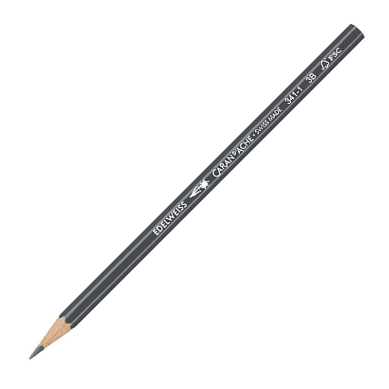 LAPIS GRAFITE CARAN D´ACHE EDELWEISS 3B (CINZA)
