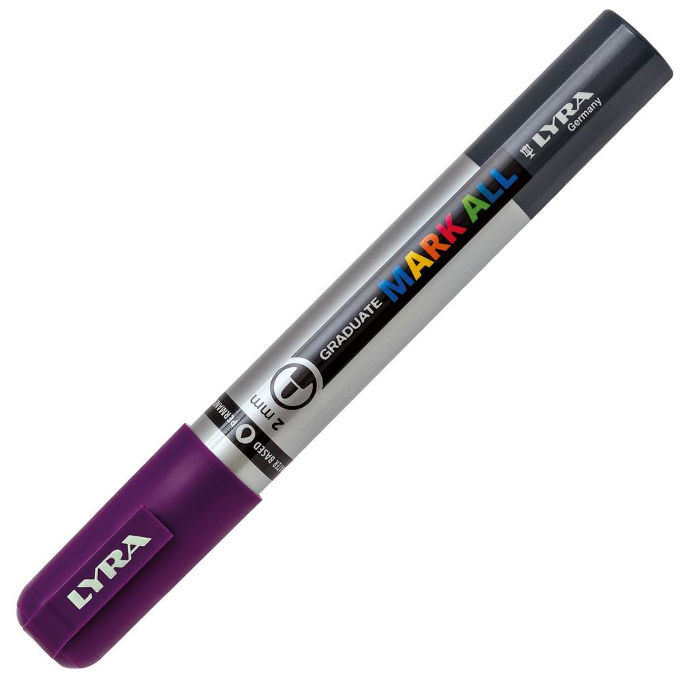 MARCADOR LYRA GRADUATE MARK ALL VIOLETA PONTA 2MM
