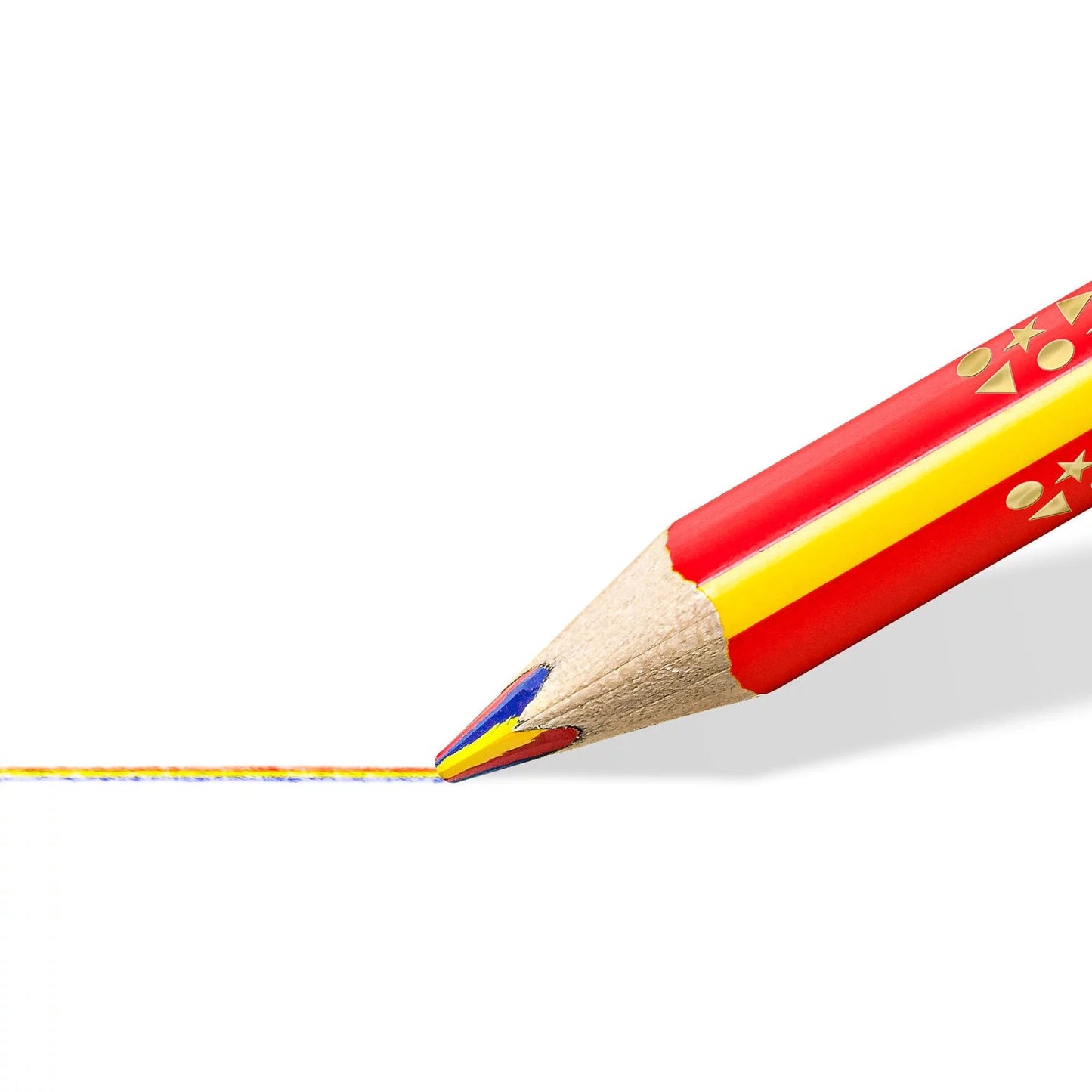 LAPIS COR STAEDTLER JUMBO MULTICOLORIDO RAINBOW