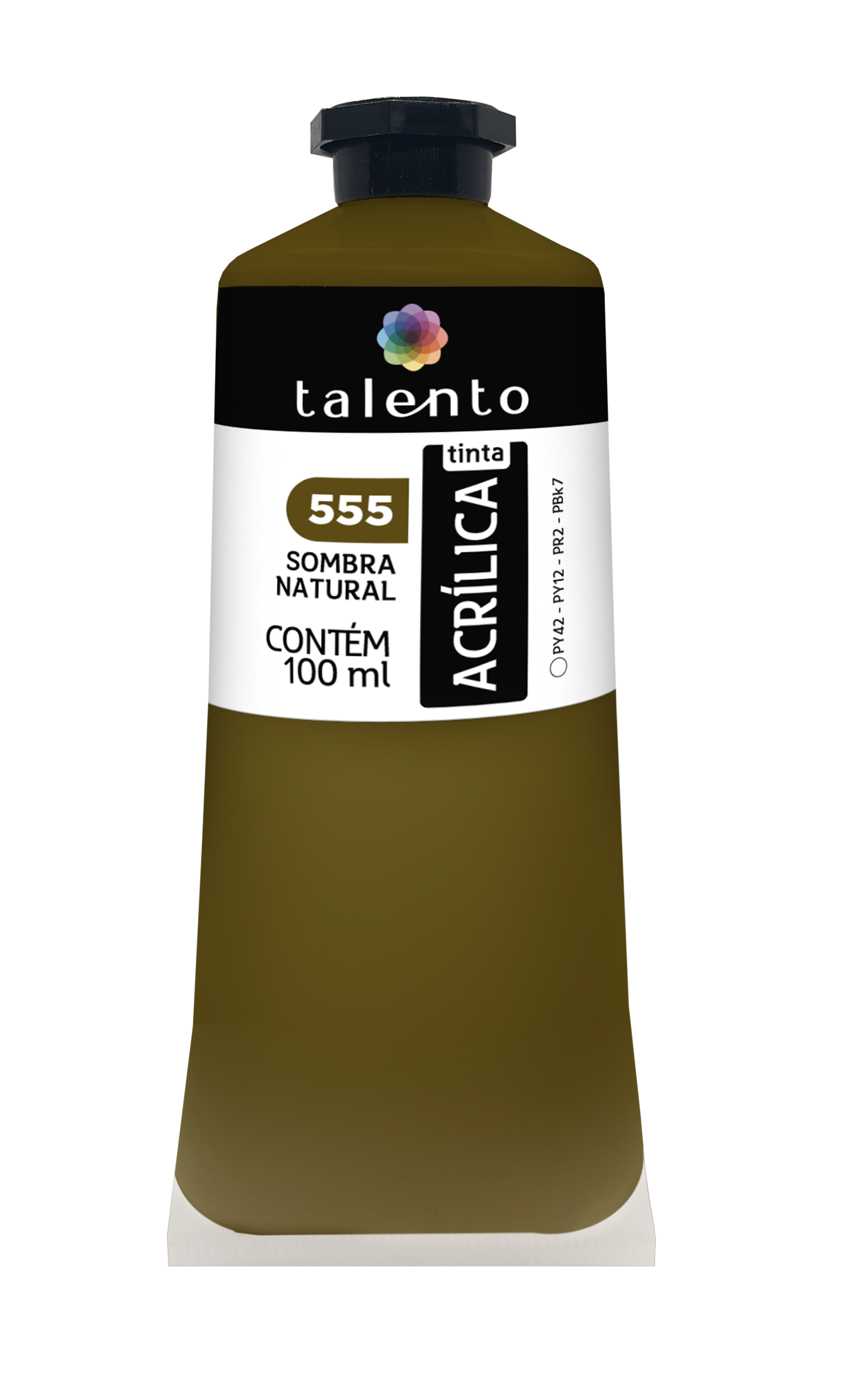 ACRILICA TALENTO 100ML 555 SOMBRA NATURAL