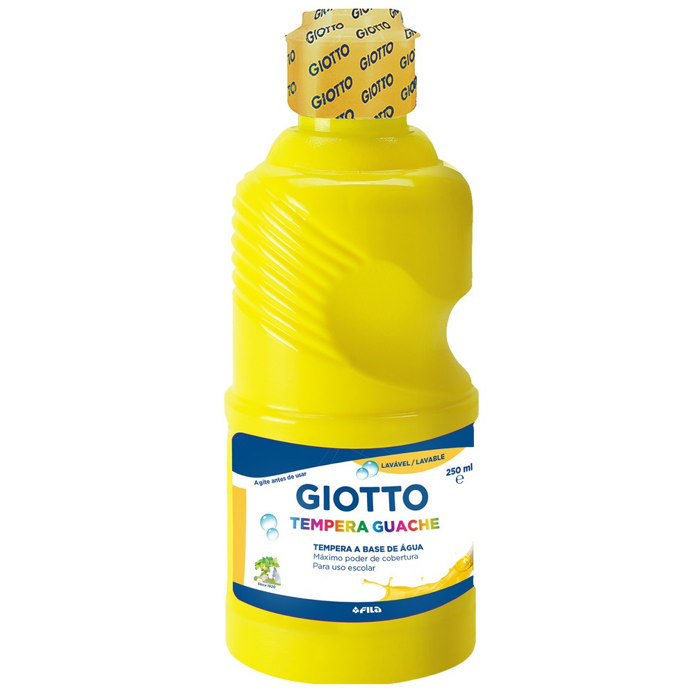 TEMPERA GOUACHE GIOTTO 250ml AMARELO