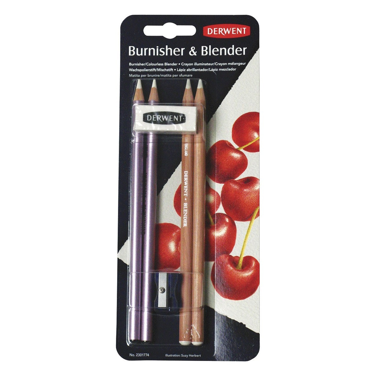 LAPIS COR DERWENT BLENDER & BURNISHER + ACESS.