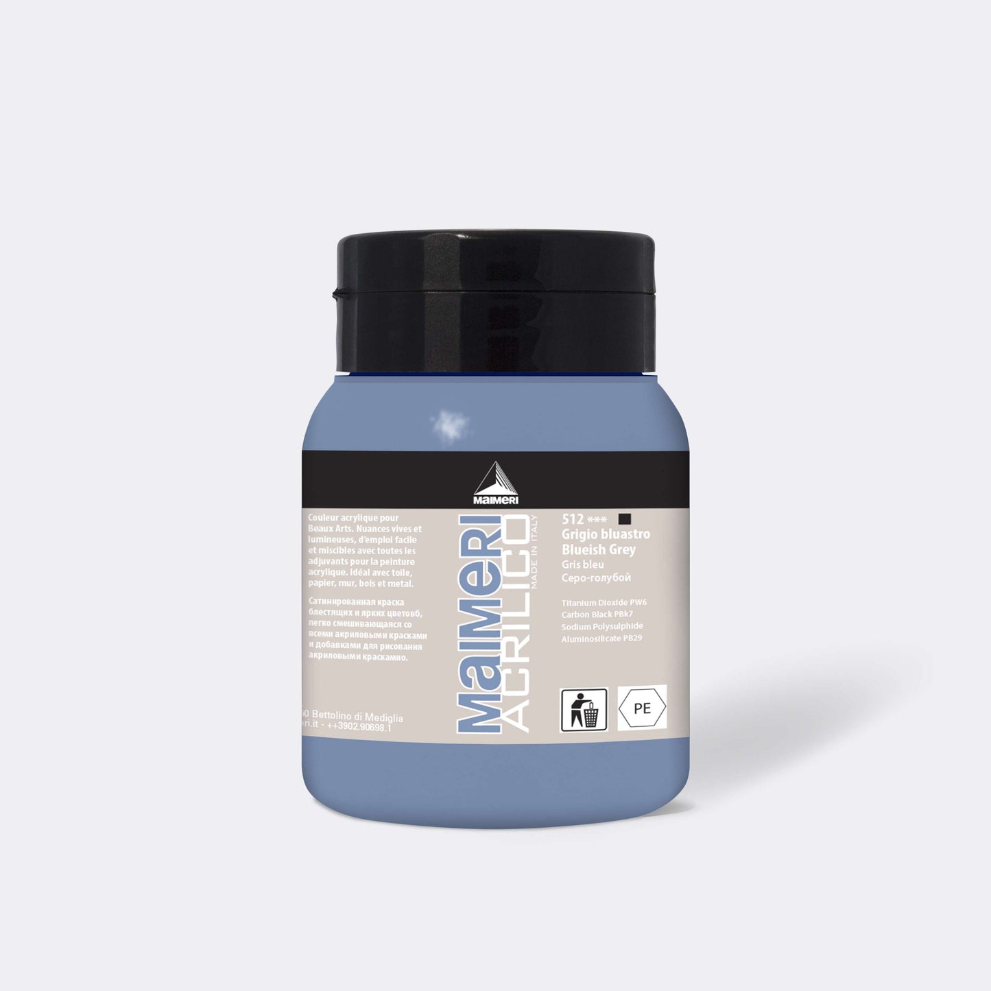 ACRILICA MAIMERI ACRILICO 0500ML 512 BLUEISH GREY