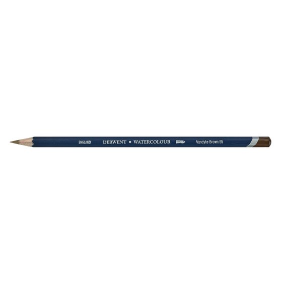 LAPIS AQUARELAVEL DERWENT WATERCOLOUR 55 VANDYKE BROWN