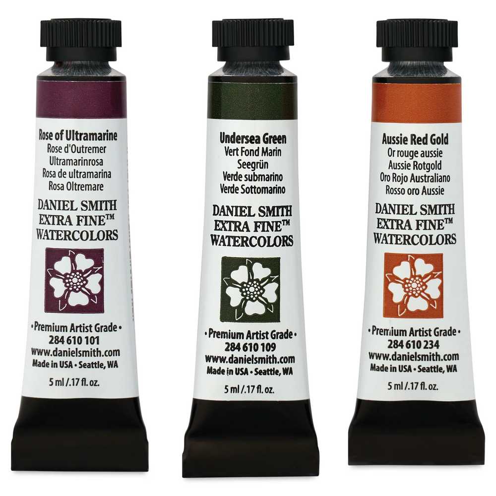 ESTOJO AQUARELA DANIEL SMITH 5ml 03 TUBOS 5ml - AUTUMN