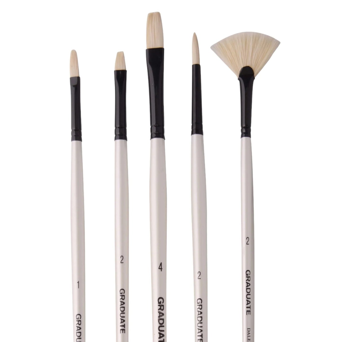 ESTOJO PINCEIS DALER ROWNEY GRADUATE BRISTLE C/ 05 CABO LONGO