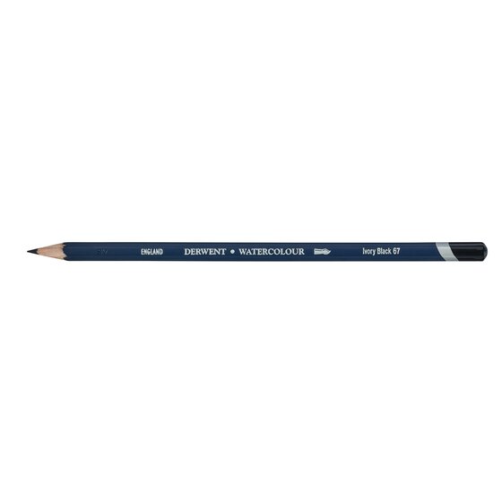 LAPIS AQUARELAVEL DERWENT WATERCOLOUR 67 IVORY BLACK