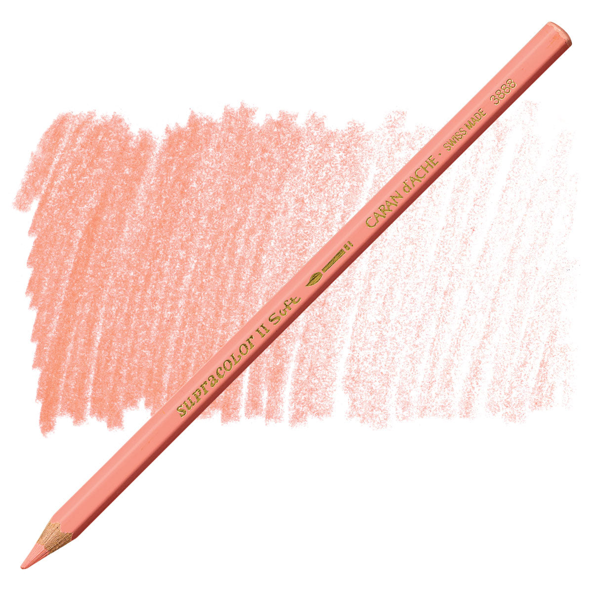 LAPIS AQUARELAVEL CARAN D´ACHE SUPRACOLOR 051 SALMON 3888051